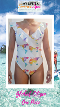 Load image into Gallery viewer, "Global Citizen" ONE PIECE Sustainable Swim