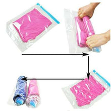 Load image into Gallery viewer, Travel Compression Bags - No Vacuum Necessary!