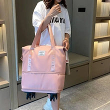 Load image into Gallery viewer, Expandable Carry-On Bag with Wheels
