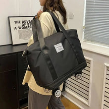 Load image into Gallery viewer, Expandable Carry-On Bag with Wheels