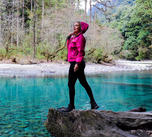 Alyssa's Everest Hiking Windbreaker Jacket