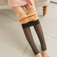 Load image into Gallery viewer, Fleece Lined &quot;Sheer&quot; Tights