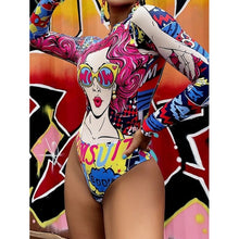 Load image into Gallery viewer, Long Sleeve Swimsuits