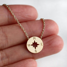 Load image into Gallery viewer, Navigational Star Travel Necklace