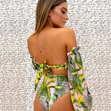 Load image into Gallery viewer, Puff Sleeve Bikini Fashun