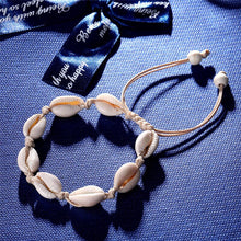 Load image into Gallery viewer, Bohemian Shell Anklet (Suport Locals!)