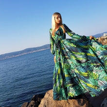 Load image into Gallery viewer, Tropical Flowy Dress