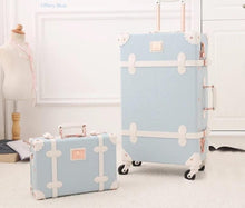 Load image into Gallery viewer, 2 Piece Vintage Luggage Set