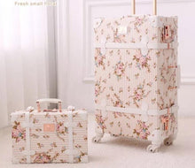 Load image into Gallery viewer, 2 Piece Vintage Luggage Set