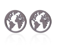 Load image into Gallery viewer, Word Map Earrings
