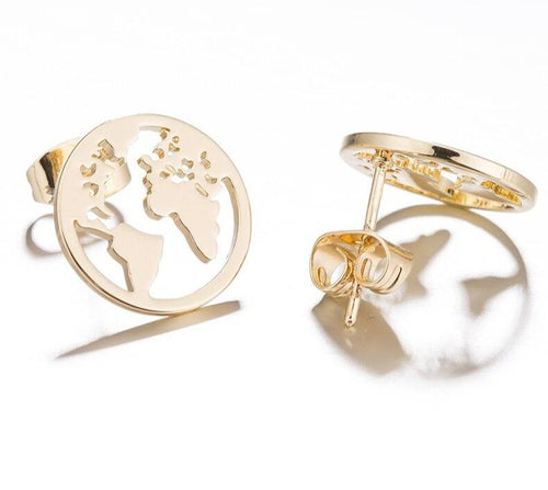 Word Map Earrings