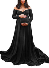 Load image into Gallery viewer, Long Tail Long Sleeved Dress for Photoshoots