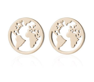 Word Map Earrings
