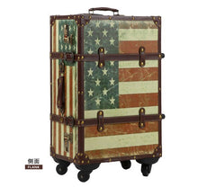 Load image into Gallery viewer, Vintage Map Travel Suitcases