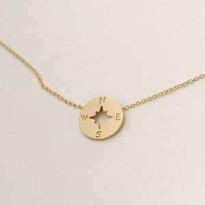 Navigational Star Travel Necklace