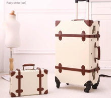 Load image into Gallery viewer, 2 Piece Vintage Luggage Set