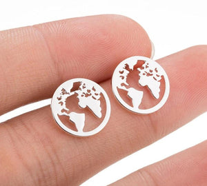 Word Map Earrings