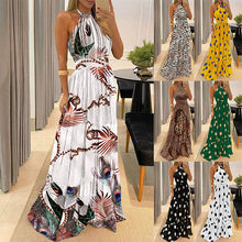 Load image into Gallery viewer, Halter Flowy Dresses