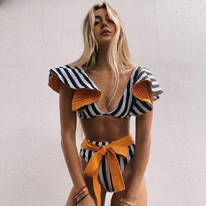 Ruffle High-Waist Bikinis - 19 STYLES!