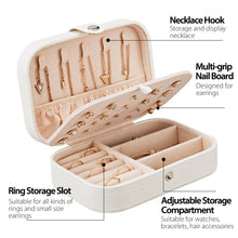 Load image into Gallery viewer, Travel Jewelry Organizer