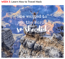 Load image into Gallery viewer, COURSE: Wanderlust Workers Travel Savings &amp; Makings Program