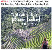 Load image into Gallery viewer, COURSE: Wanderlust Workers Travel Savings &amp; Makings Program