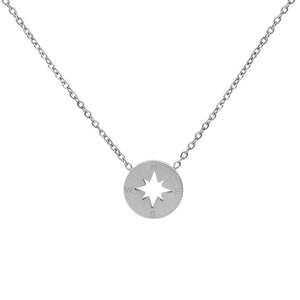 Navigational Star Travel Necklace
