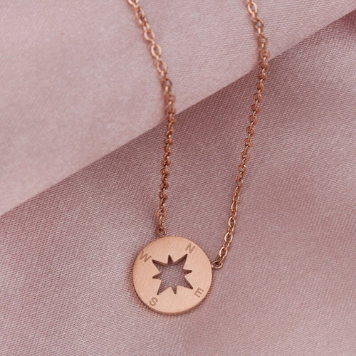 Navigational Star Travel Necklace