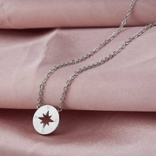 Load image into Gallery viewer, Navigational Star Travel Necklace